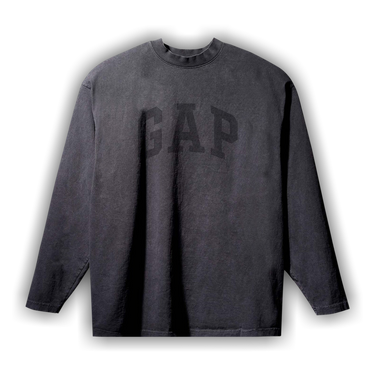 Yeezy Gap Engineered by Balenciaga Dove Long-Sleeve Tee 'Washed Black'