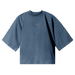 Yeezy Gap Engineered by Balenciaga Logo No Seam Tee 'Dark Blue'