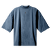 Yeezy Gap Engineered by Balenciaga Logo 3/4 Sleeve Tee 'Dark Blue'
