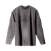Yeezy Gap Engineered by Balenciaga Dove Long-Sleeve Tee 'Dark Grey'