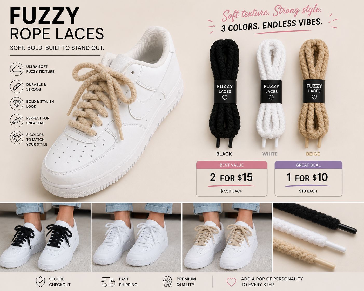 Fuzzy Ropelaces POS