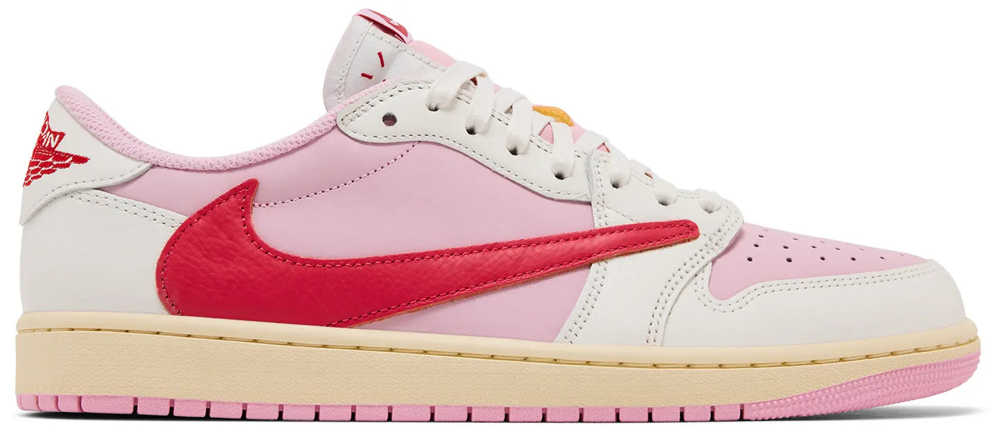 Travis Scott x Air Jordan 1 Retro Low OG 'Sail Tropical Pink' POS