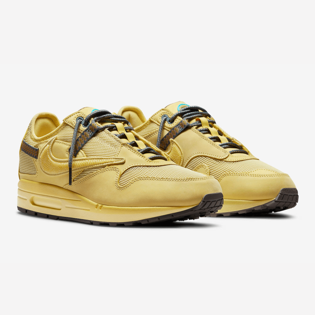 Nike Air Max 1 Travis Scott Cactus Jack Saturn Gold POS