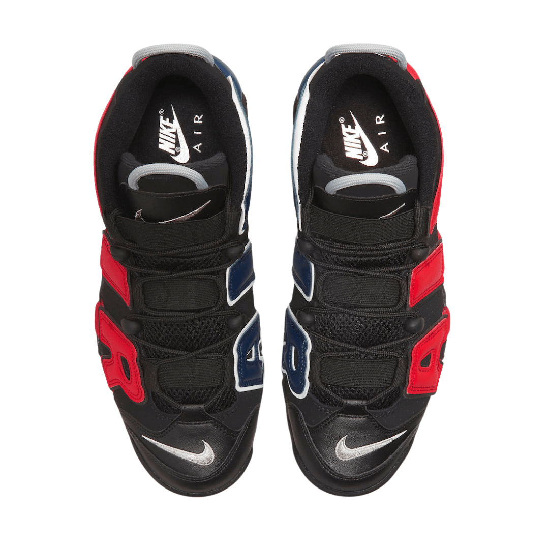 Nike Air More Uptempo Alternates Black Varsity Red