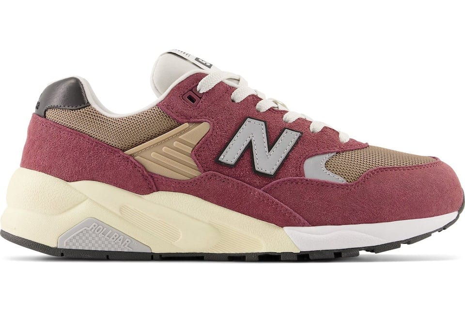 New Balance 580 Washed Burgundy
