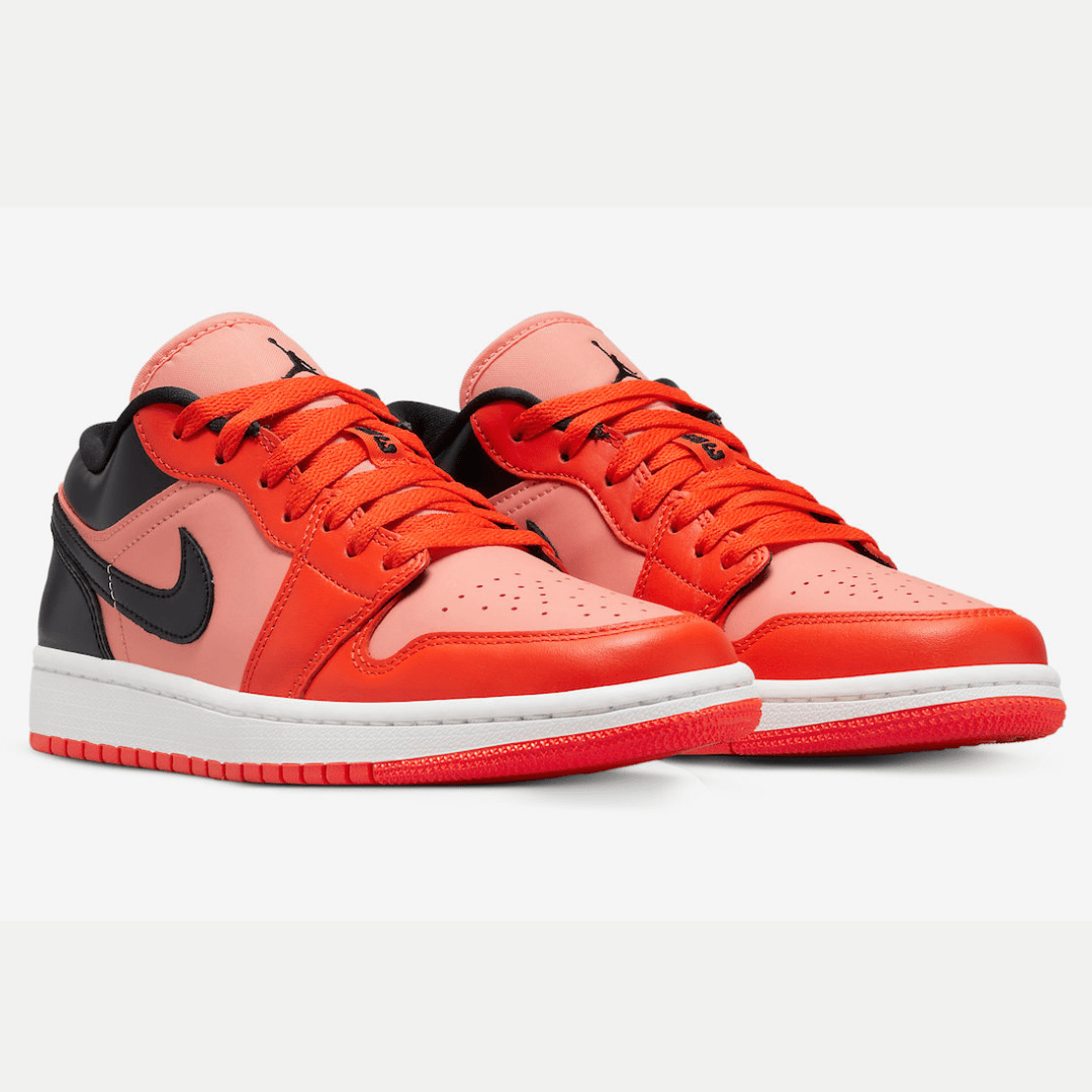 Jordan 1 Low Orange Black (W) POS