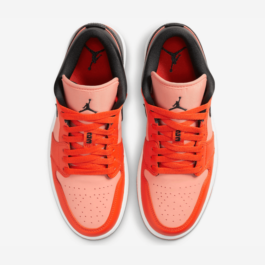 Jordan 1 Low Orange Black (W) POS