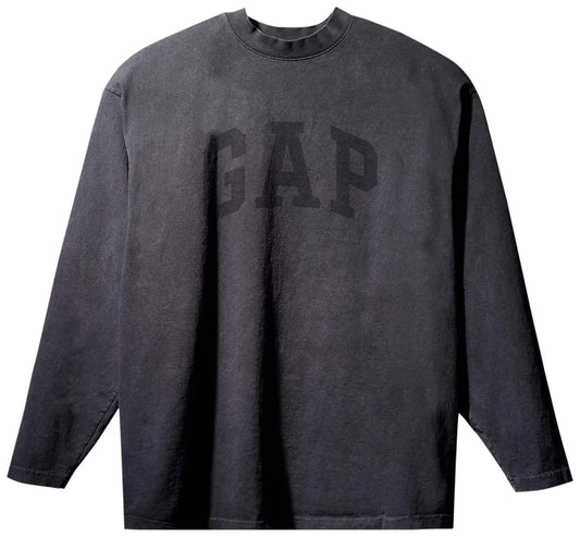Yeezy Gap Engineered by Balenciaga Dove Long-Sleeve Tee 'Washed Black'