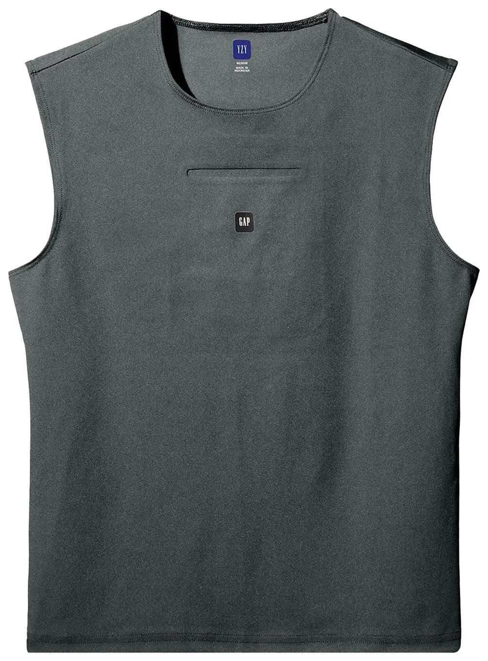 Yeezy Gap Engineered by Balenciaga Sleeveless Second Skin 'Dark Green'