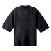 Yeezy Gap Engineered by Balenciaga Logo 3/4 Sleeve Tee 'Black'