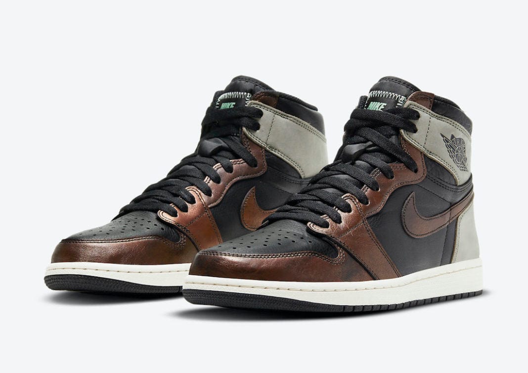 Jordan 1 Retro High Light Army Rust Shadow Patina