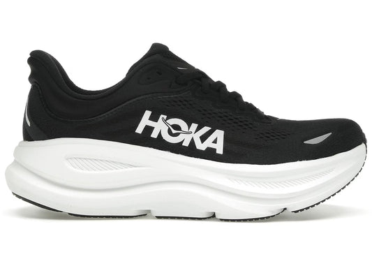 Hoka One One Bondi 9 Black White POS