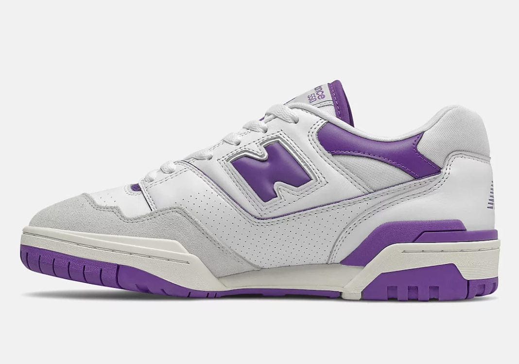 New Balance 550 White Purple
