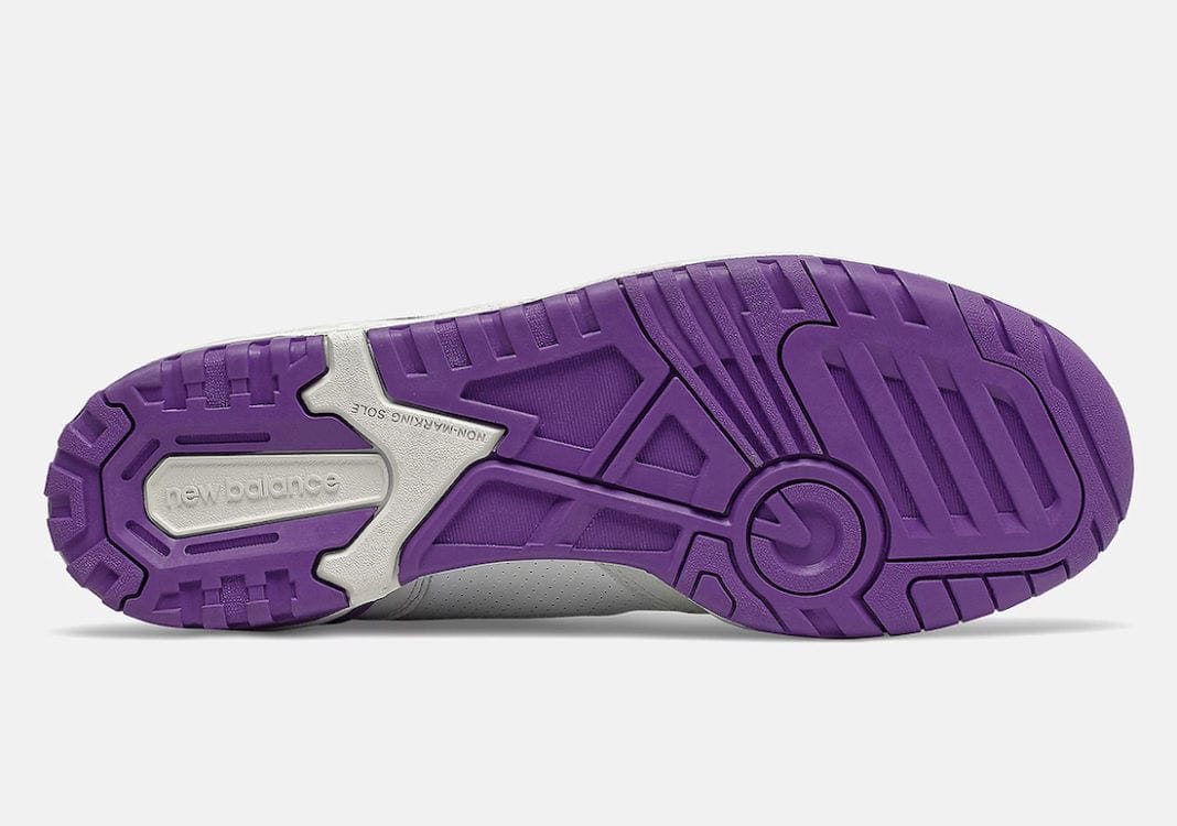 New Balance 550 White Purple