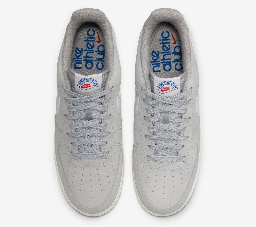 Nike Air Force 1 Low Light Smoke Grey White Sail Hyper Royal