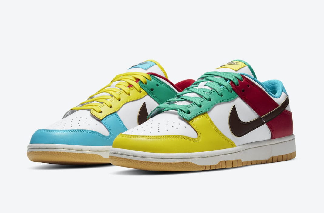 Nike Dunk Low Free 99 White (GS)