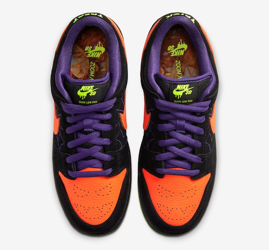 Nike SB Dunk Low Night of Mischief Halloween POS