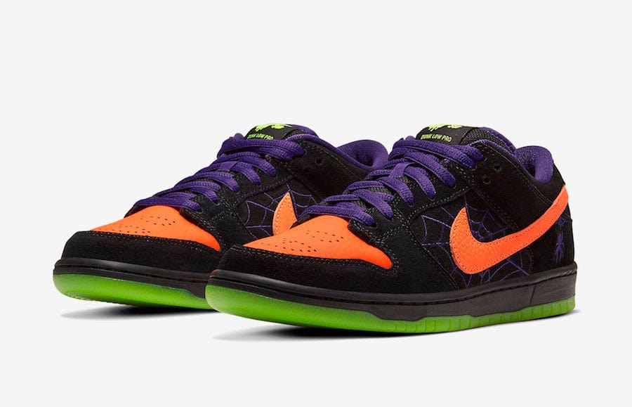 Nike SB Dunk Low Night of Mischief Halloween POS
