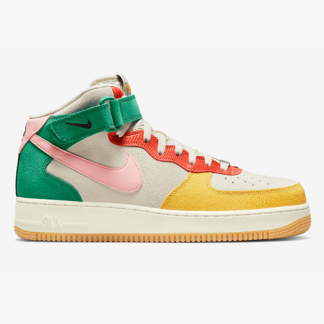 Nike Air Force 1 Mid NH Vivid Sulfur Rush Orange