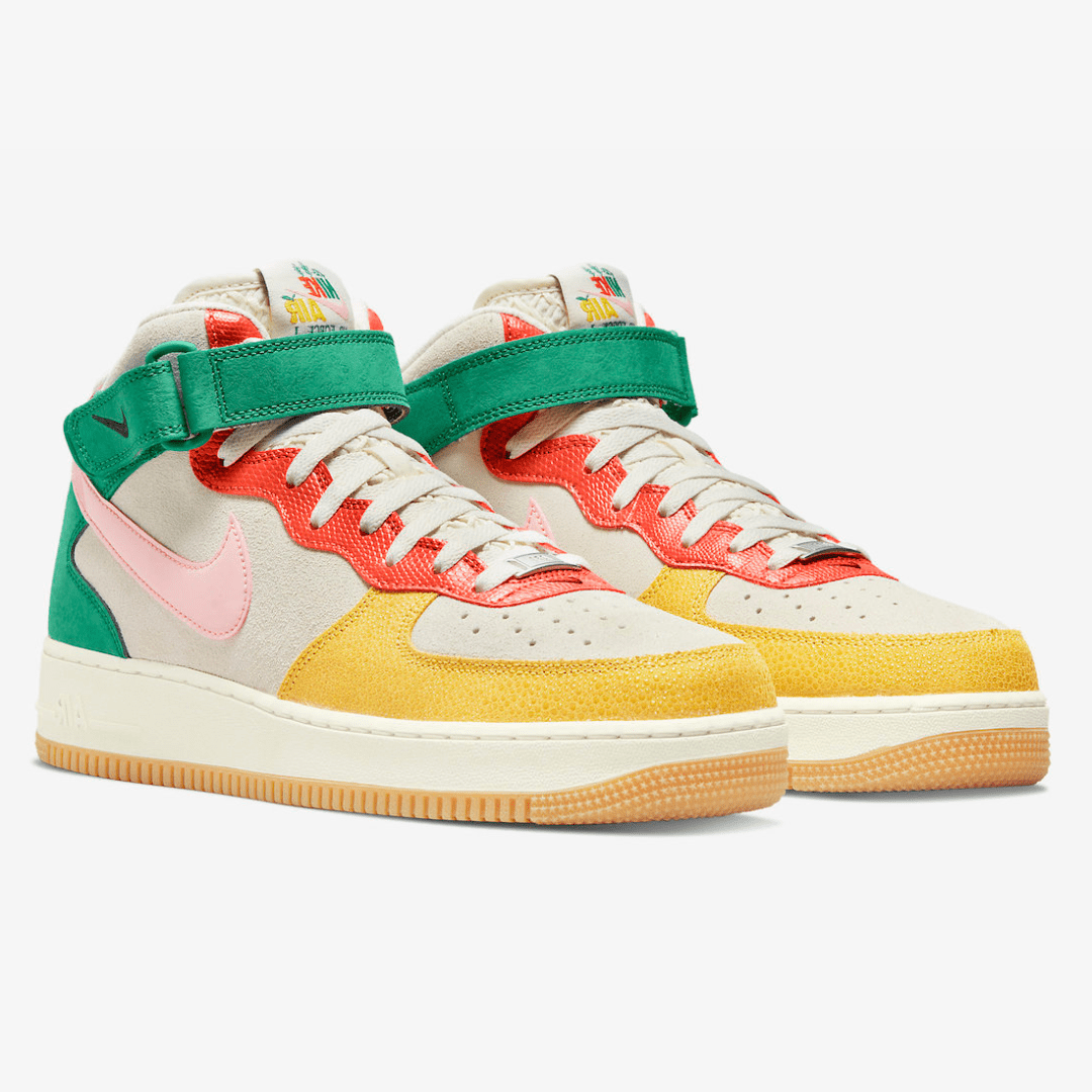 Nike Air Force 1 Mid NH Vivid Sulfur Rush Orange