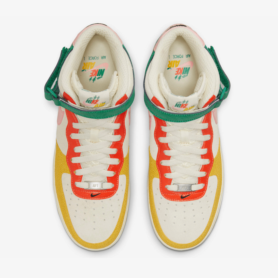 Nike Air Force 1 Mid NH Vivid Sulfur Rush Orange