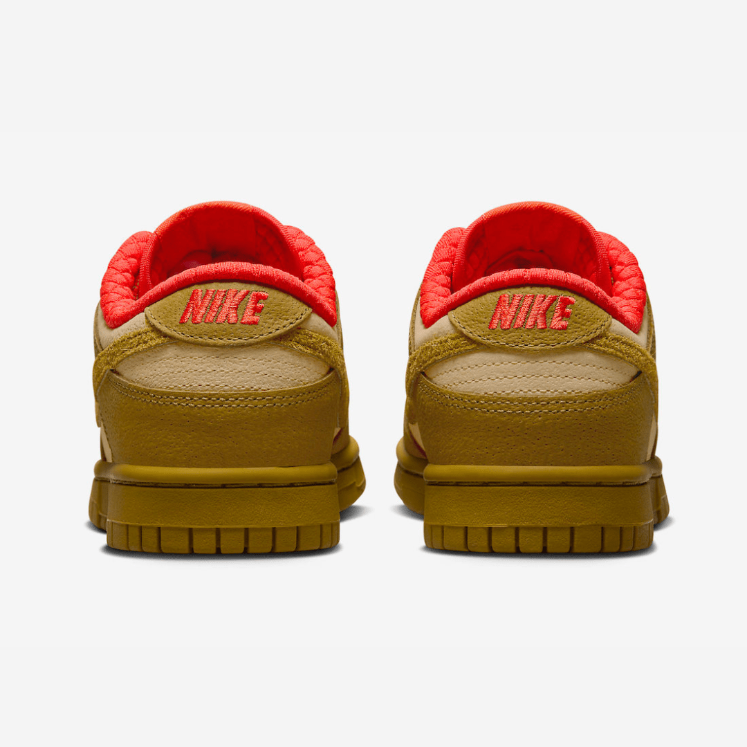 Nike Dunk Low Bronzine Sesame Picante Red (Women's)
