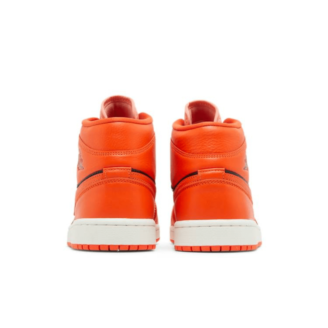 Jordan 1 Mid SE Rush Orange Crimson Bliss (W)