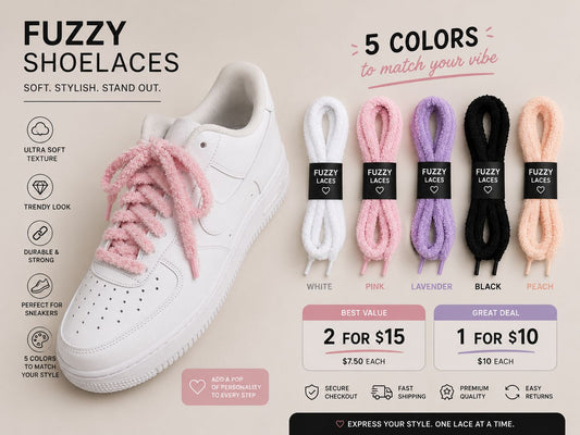 Fuzzy Shoelaces POS