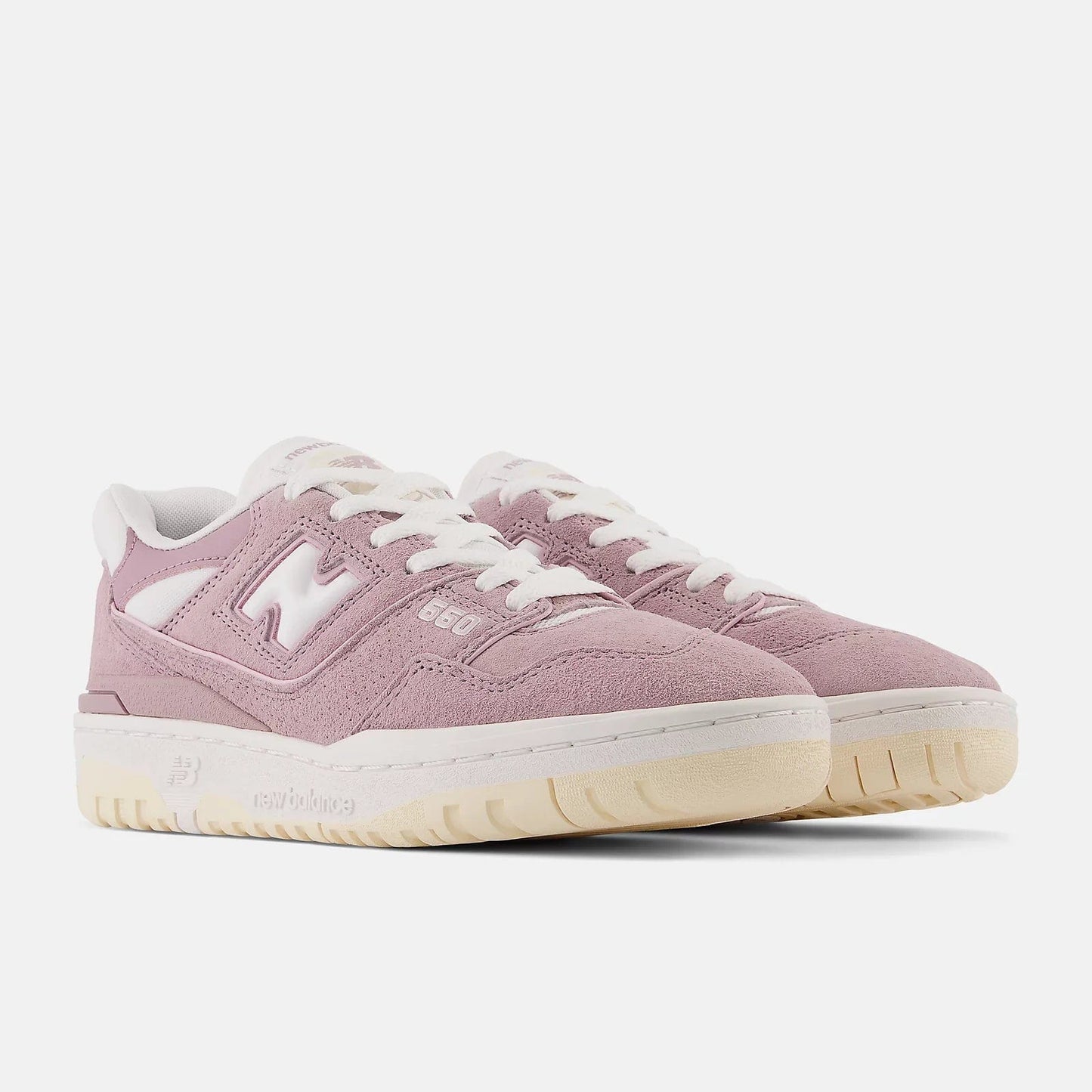 New Balance 550 Lilac Chalk Suede (W)