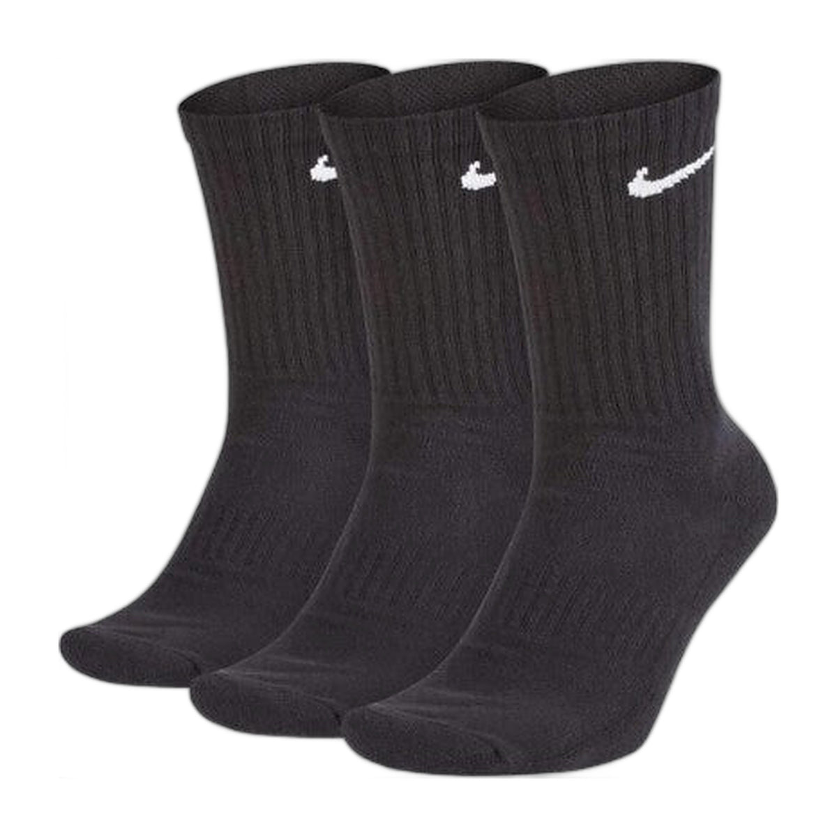 Nike Everyday Cushion Crew Socks Black 3 Pack — Essent Club