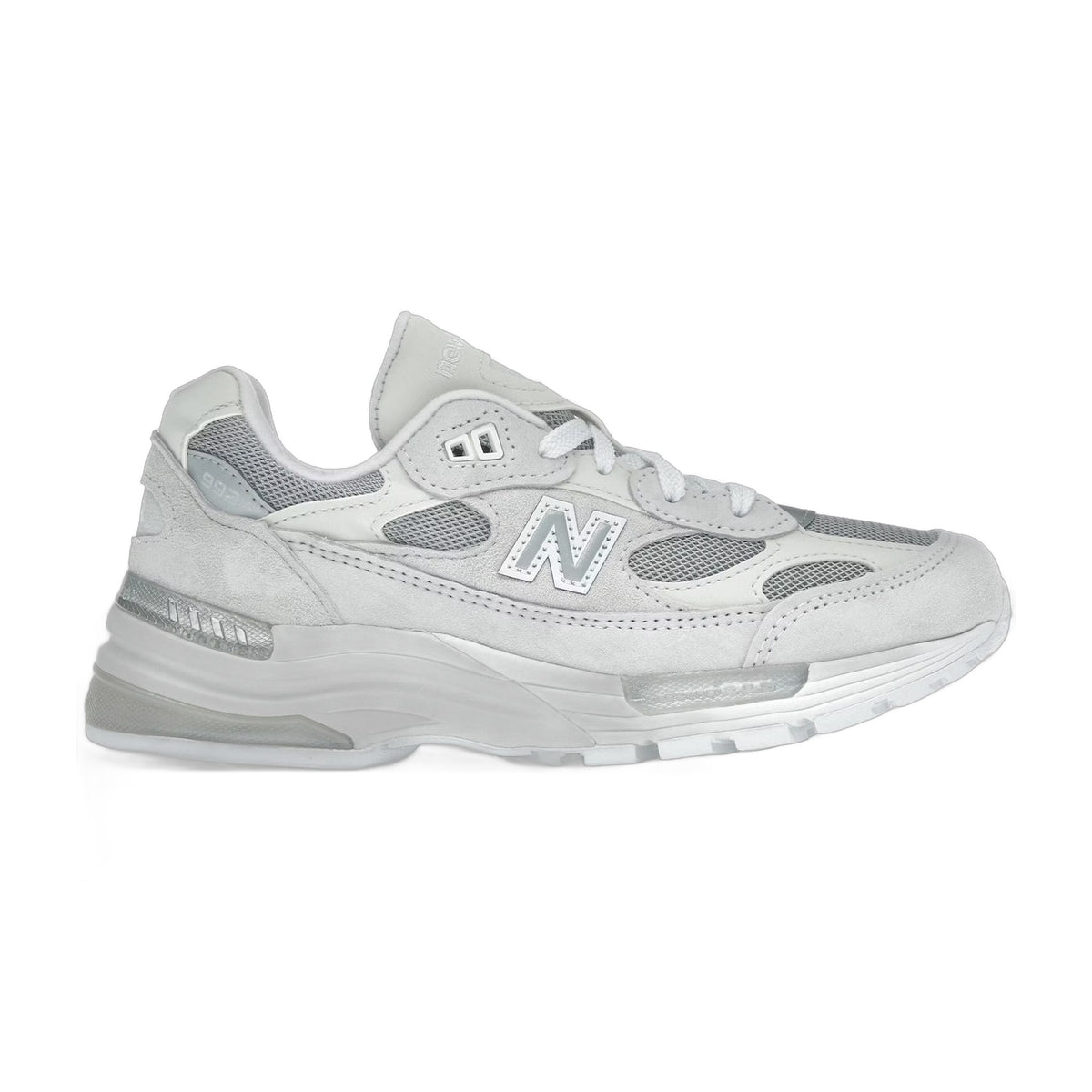 New Balance 992 MiUSA White Reflection — Essent Club