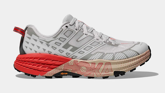 HOKA SpeedGoat 2 White Tomato POS