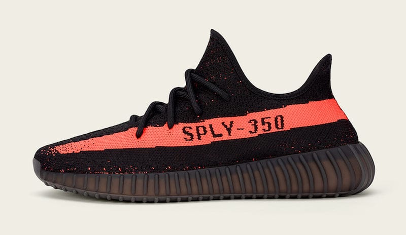 adidas Yeezy Boost 350 V2 Core Black Red (2016/2022) POS